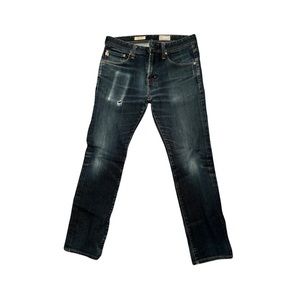 AG Adriano Goldschmied Men’s Jeans - The Matchbox Slim Straight - Size 33 x 34